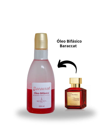 Óleo Bifásico Baraccat -200ml Moments Paris -