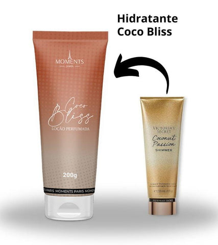 Emulsão Hidratante Coco Bliss – 200g – Moments Paris