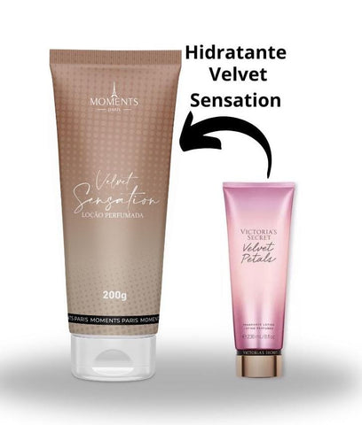Emulsão Hidratante Velvet Sensation – 200g – Moments Paris